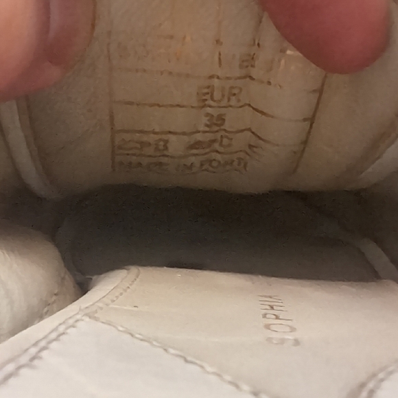 Sophia Webster Leather White Flowers Slip-on Sneakers - Picture 8 of 11